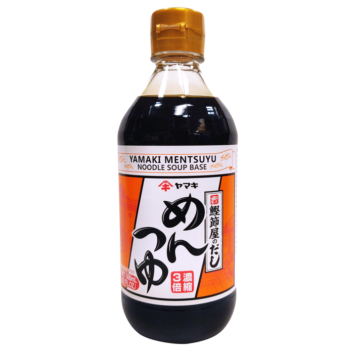 日本山木鰹節屋湯底3倍濃縮 - Yamaki Noodle Soup Base 500ml