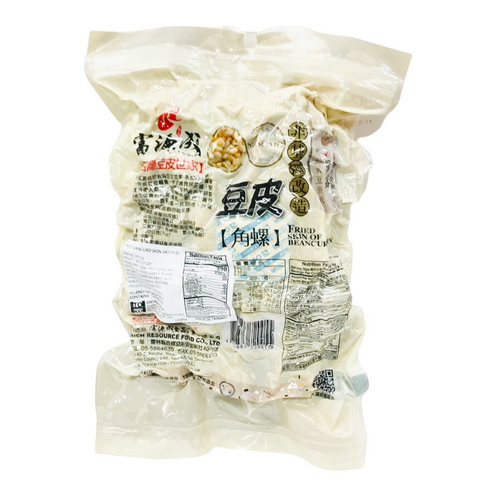 富源成豆皮角螺 - Taiwanese FYC Fried Bean Curd Skin Horn 200g