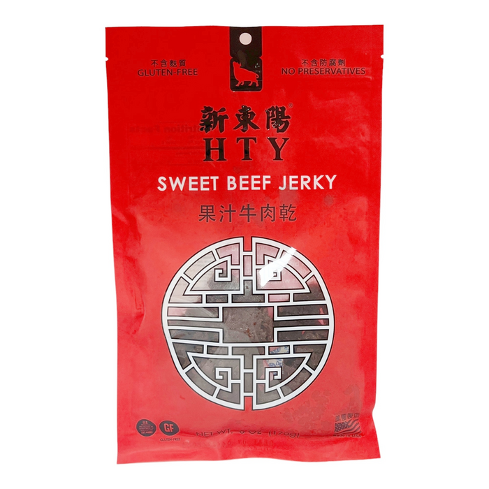 新東陽辣果汁牛肉乾 - HTY Spicy & Sweet Beef Jerky 70g