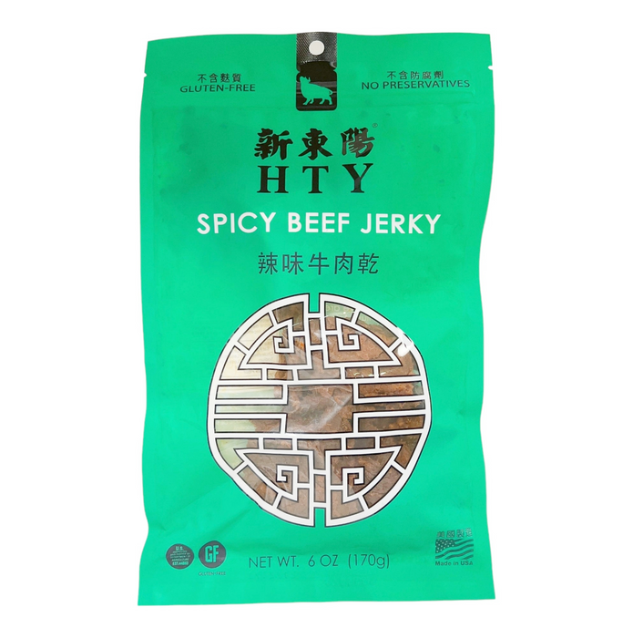 新東陽辣牛肉乾 - HTY Spicy Beef Jerky 70g