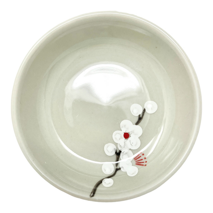 日式醬料碟 - Orchid Plum Flower Sauce Dish 3.87"