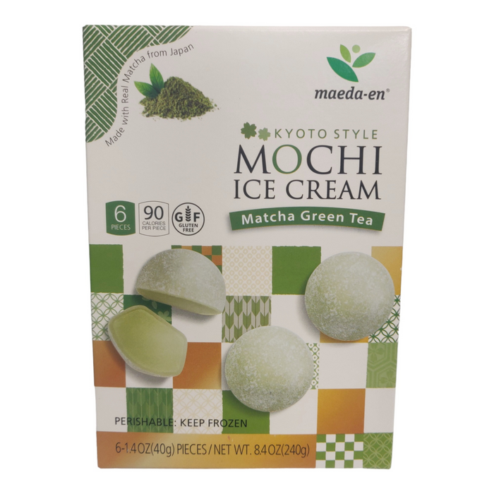 前田園冰麻糬(抹茶) - Maeda-En Green Tea Mochi Ice Cream 6-ct