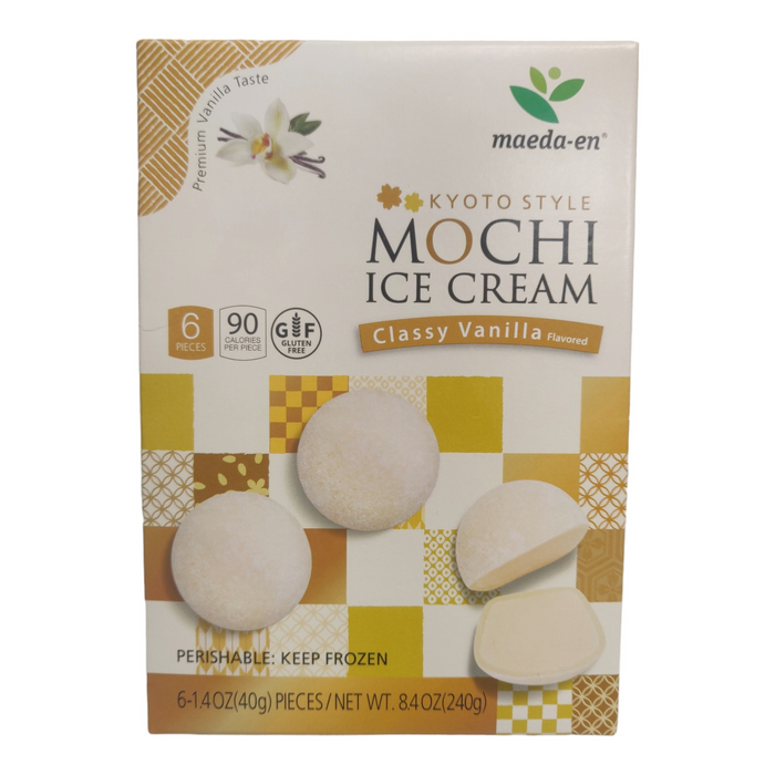 前田園冰麻糬(香草) - Maeda-En Vanilla Mochi Ice Cream 6-ct