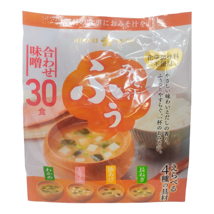 日本喜康瑞味噌湯即食 - 日本 Hikari 即食味噌湯 30 克拉