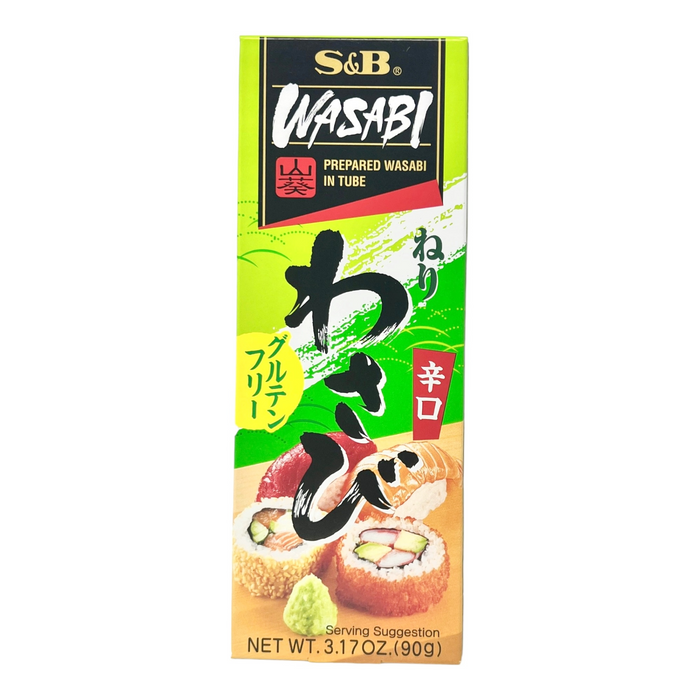 愛思必山葵芥茉條 - S&B Prepared Wasabi In Tube 90g