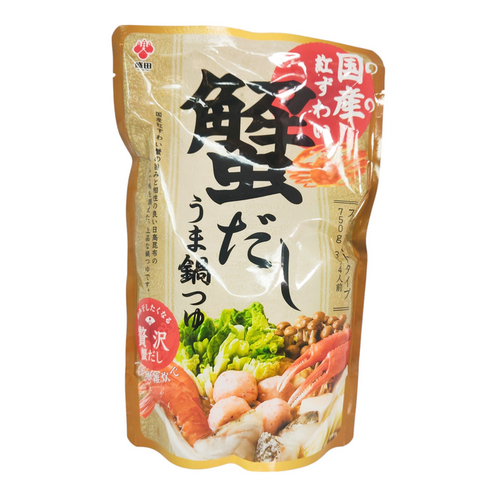 日本鍋底(蟹味) - Morita Crab Hot Pot Soup Base 750g