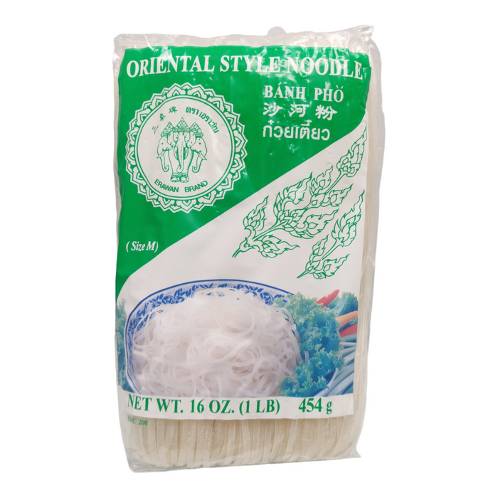 泰國三象沙河粉 - Thai Erawan Banh Rice Noodle M 1 lb