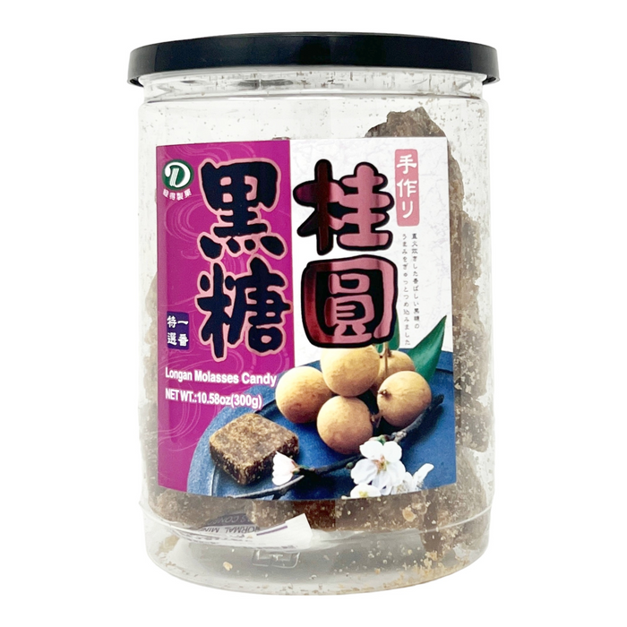 綠得桂圓黑糖 - Liuh Der Longan Molasses Brown Sugar Candy 300g