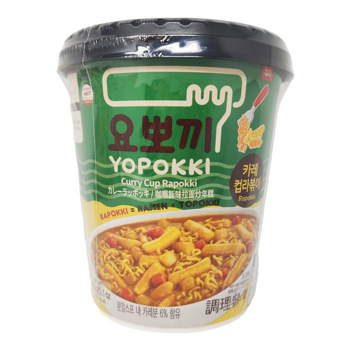 韓國年糕杯 - Yopokki Curry Ramen Rapokki Cup