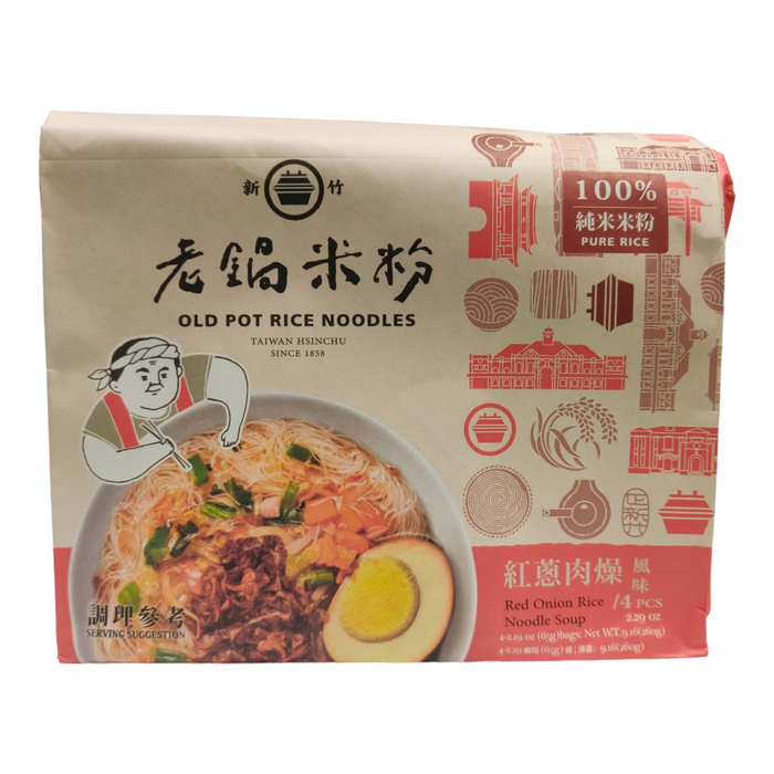 老鍋米粉(肉燥) - Lao Guo Rice Noodle Shallot 4-ct