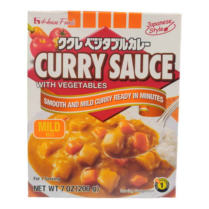 好侍即食蔬菜咖哩 - House Foods Curry Sauce w Vegetables M