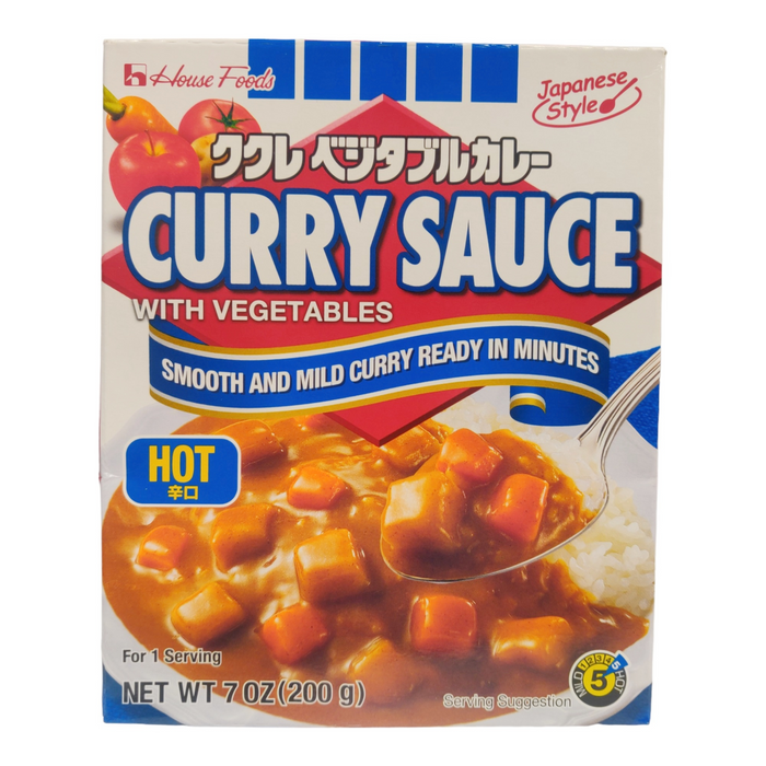 好侍即食蔬菜咖哩 - House Foods Curry Sauce w Vegetables Hot