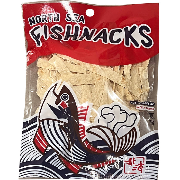 北海鱈魚香絲寬條 - North Sea Fish Snack Thick 88g