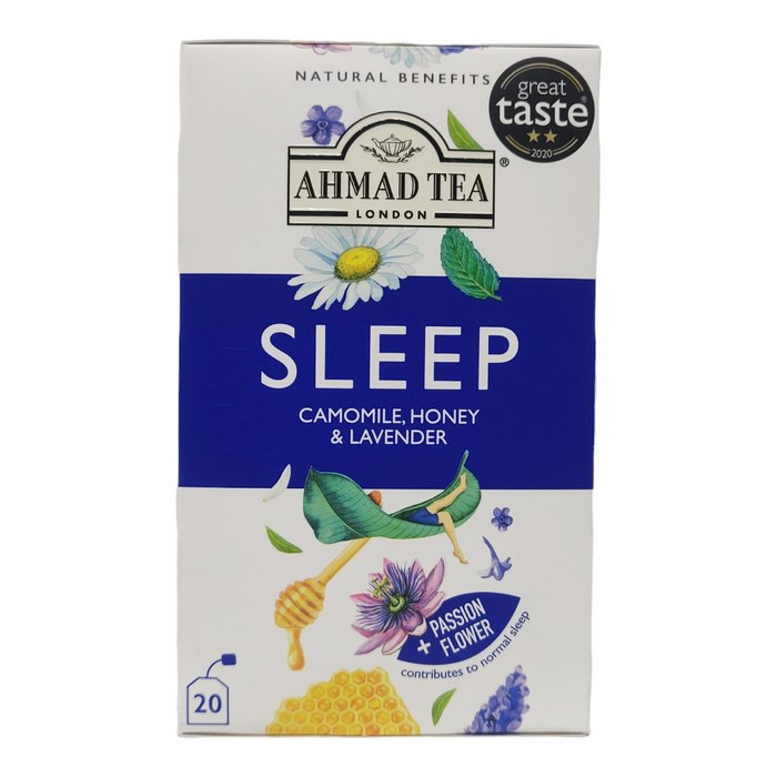 Ahmad Sleep Chamomile Honey & Lavender Tea Bag 20-ct