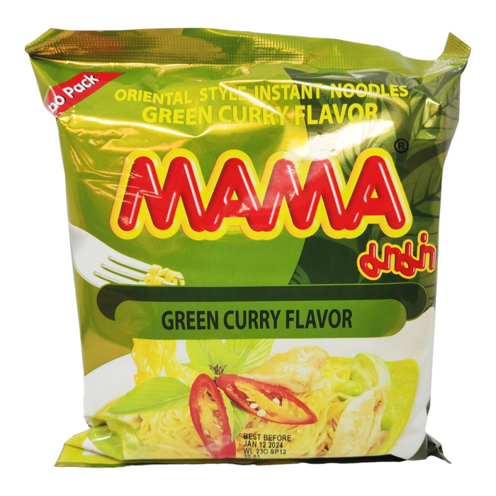 Mama Noodle Green Curry Flavor