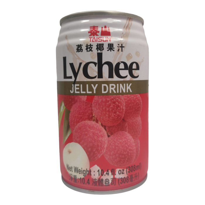 泰山荔枝茶 - Taisun Lychee Jelly Drink 308ml