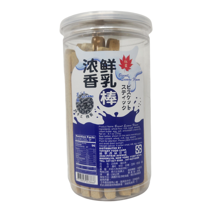 牛奶/芝麻口味餅乾230g