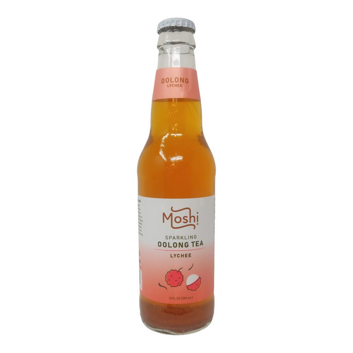 日本荔枝烏龍汽泡水 - Moshi Oolong Lychee Sparkling Drink 12oz