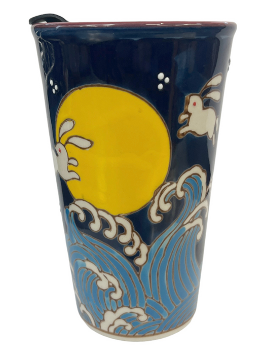 Japanese Travel Cup - Blue