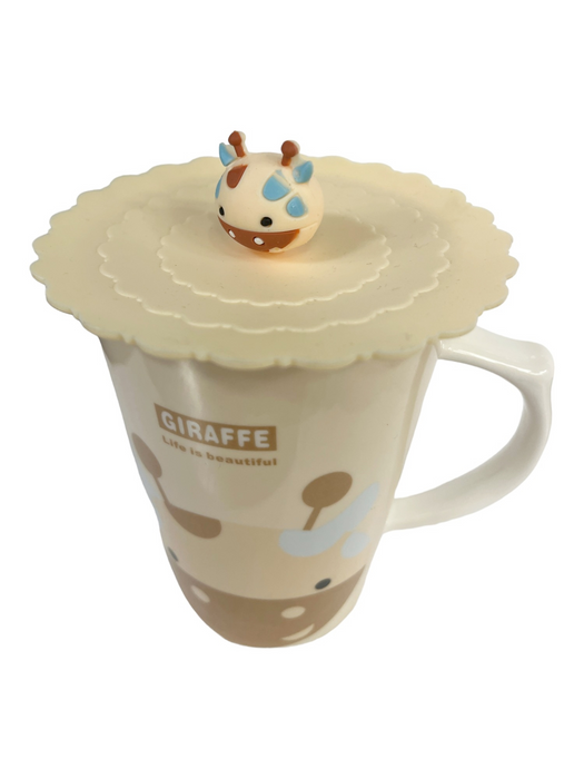 Eco Cup - Giraffe Beige w/Lid