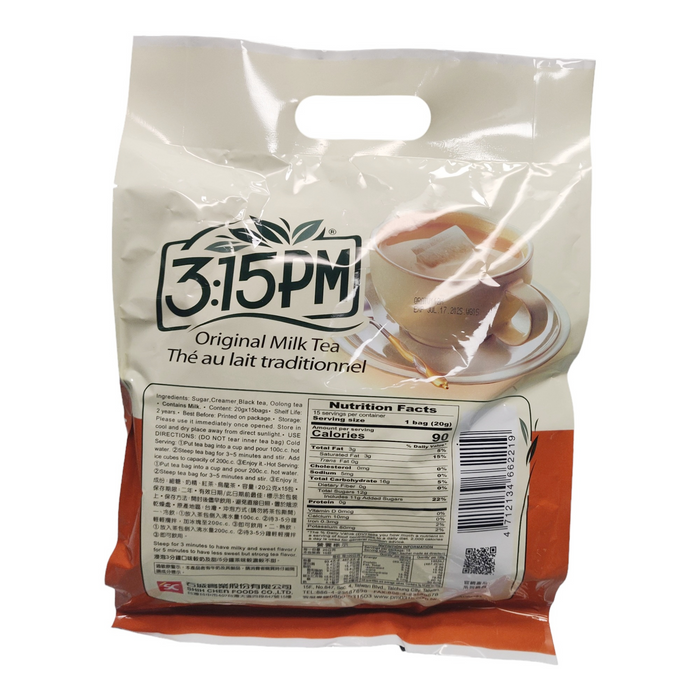 三點一刻原味奶茶 - Taiwanese 3:15PM Original Milk Tea 15-ct