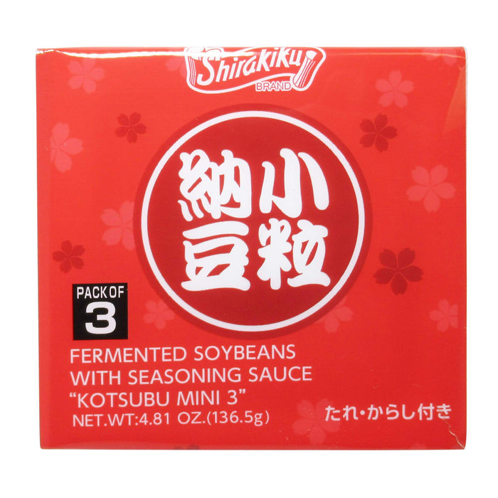 日本讚岐屋小粒納豆 - Shirakiku Natto 3-ct