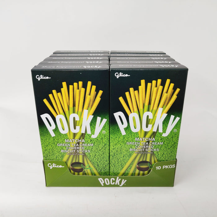 貝果抹茶餅乾 - Pocky 抹茶綠茶餅乾棒 2 克拉