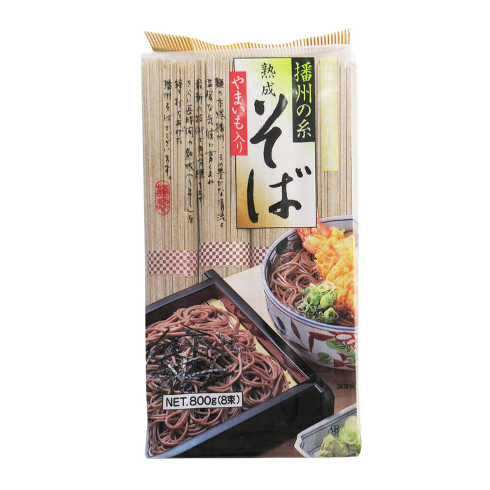 日本播州蕎麥麵 - Showa Banshu no Ito Jukusei Soba Noode 800g