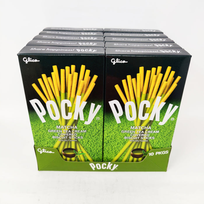 貝果抹茶餅乾 - Pocky 抹茶綠茶餅乾棒 2 克拉