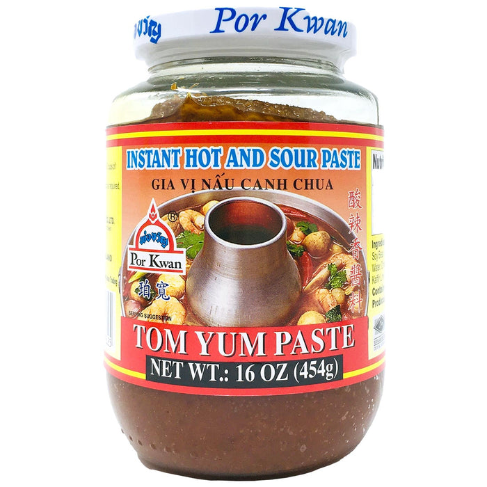 珀寬泰酸辣湯 - Por Kwan Tom Yum Paste 454g