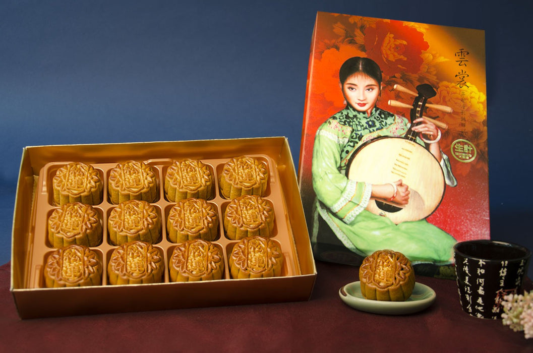 生計月餅蓮蓉 - Sheng Kee Mooncake Lotus Seed Paste 12-ct