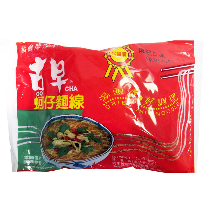 古早蚵仔紅麵線 - Go Cha Oyster Flavor Vermicelli Noodle 300g