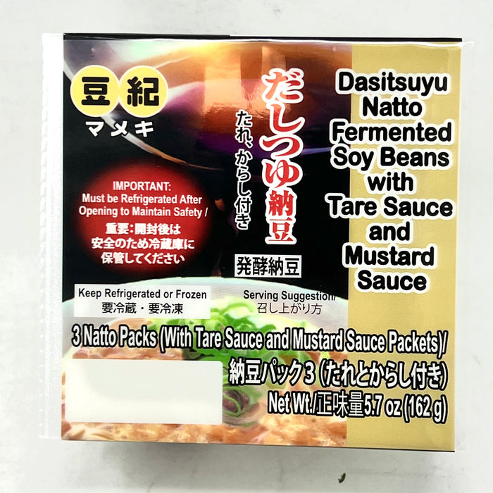 日本高湯納豆 - Mameki Sumibi Dashitsuyu Natto 3-ct