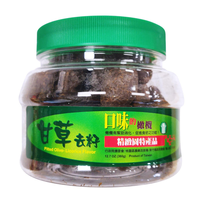 橄欖先生甘草去籽橄欖 - Mr. Olive Licorice Pitted Olive Licorice Flavor 360g