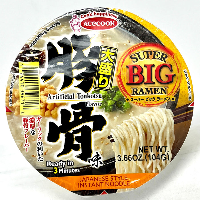 日本大盛豚骨泡麵 - JP Acecook Super Big Ramen Tonkotsu