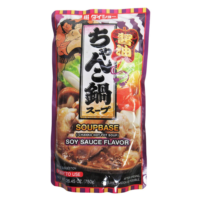 日本鍋底(醬油) - Daisho Chanko Nabe Shoyu Soup Base 750g