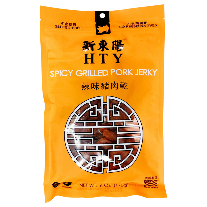 新東陽辣豬肉乾 - HTY Pork Jerky Spicy 70g