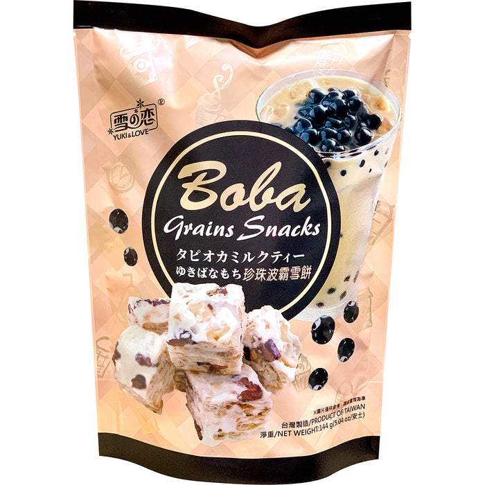 雪之戀珍珠波霸雪餅 - Yuki Love Boba Snack 12-ct