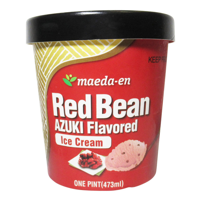 前田園冰淇淋(紅豆) - Maeda-En Red Bean Azuki Flavor Ice Cream 16oz