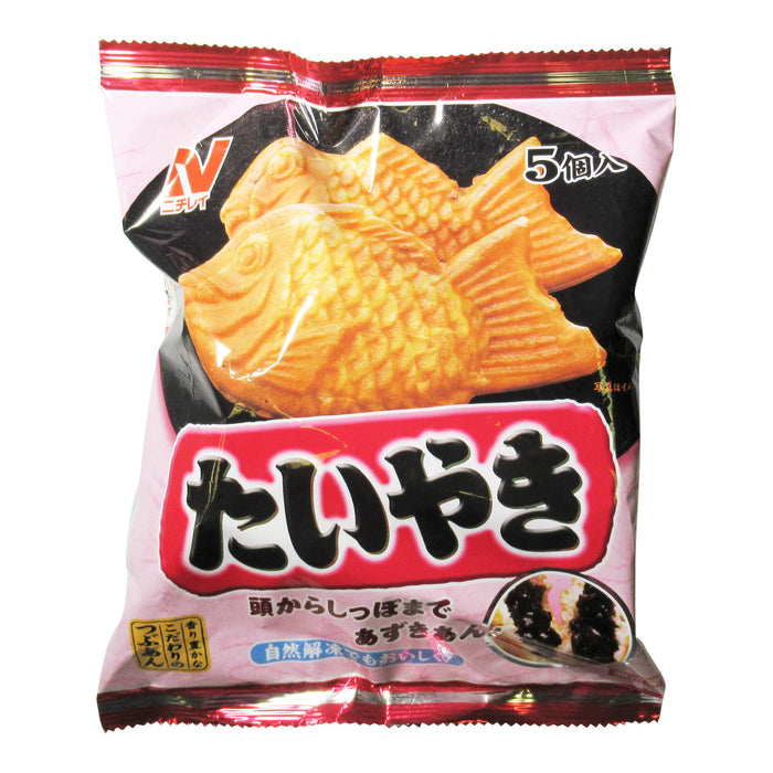 日本紅豆燒魚型 - JFC Taiyaki Red Bean Cake 5-ct