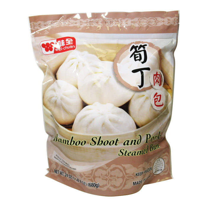 味全香筍豬肉包 - Wei Chuan Bamboo Shoot and Pork Steamed Bun 8-ct