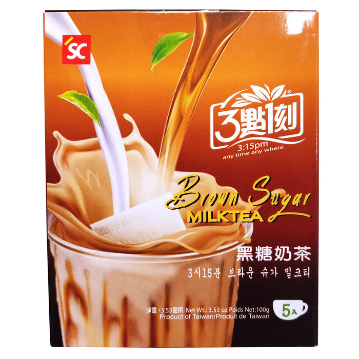 三點一刻黑糖奶茶 - TW 3:15PM Brown Sugar Milk Tea 5-ct