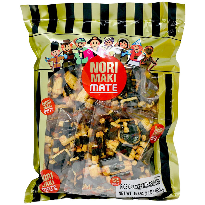 Shirakiku Norimaki Mate Mix Rice Cracker 1 lb