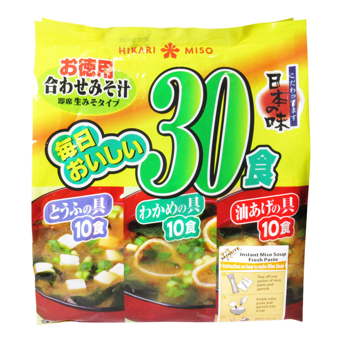 日本喜康瑞味噌湯即食 - Japanese Hikari Instant Miso Soup 30-ct