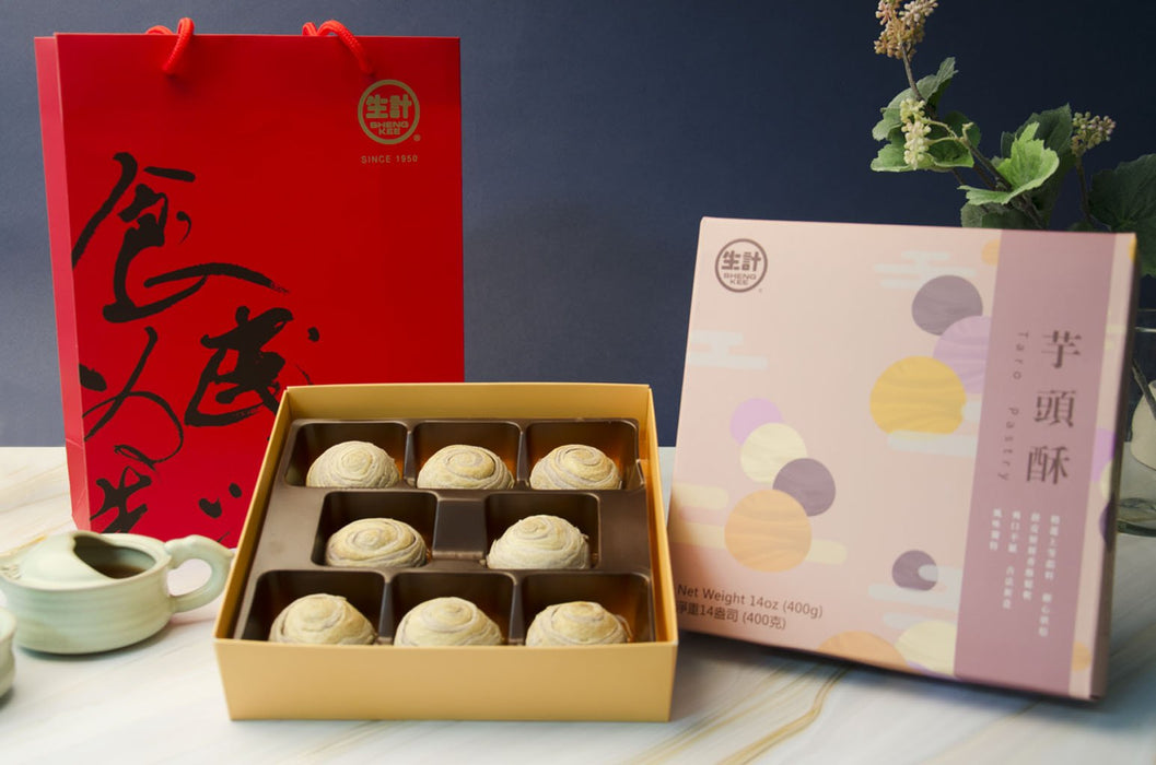 生計芋頭酥 - Sheng Kee Mooncake Taro Pastry 8-ct