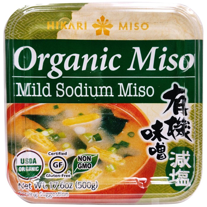 日本喜康瑞有機味噌減鹽 - JP Hikari Organic Miso Paste (Low Sodium)