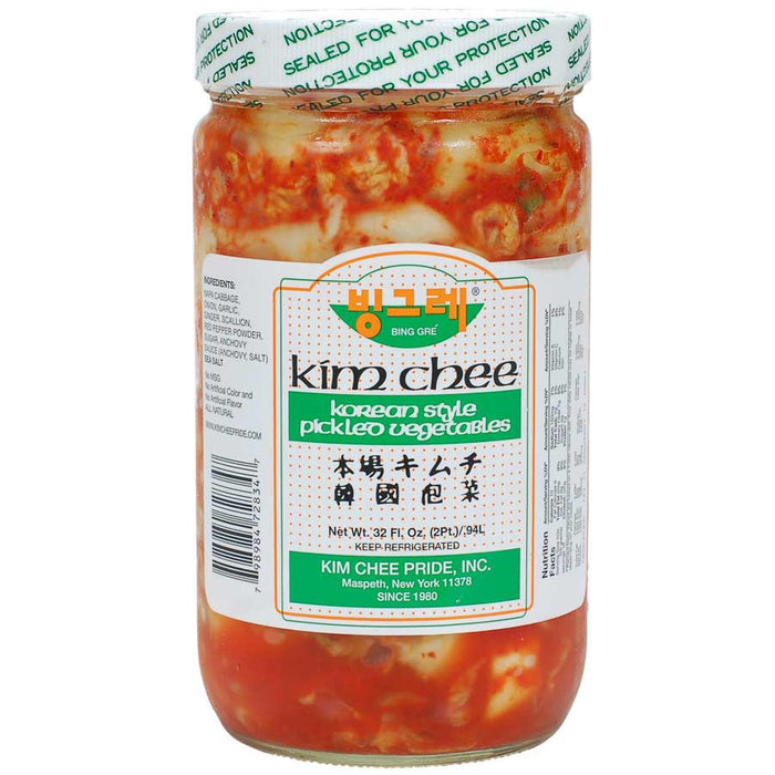 韓國泡菜 - Korean Kimchi Bing Gre Napa Cabbage 27oz