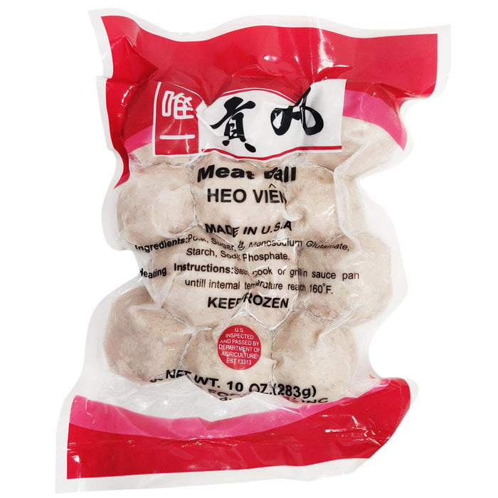 唯一貢丸 - WeiYee Pork Meat Ball 10-ct