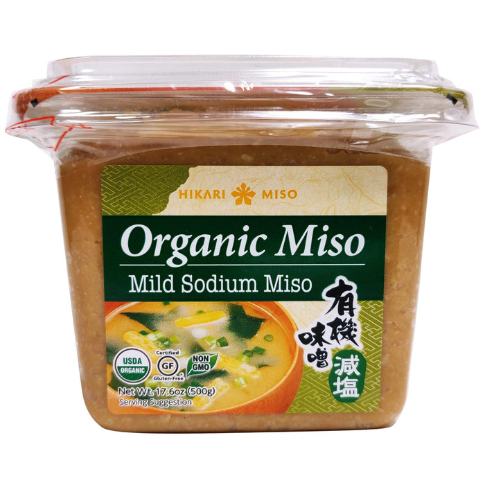 日本喜康瑞有機味噌減鹽 - Japanese Hikari Organic Miso Paste (Low Sodium)