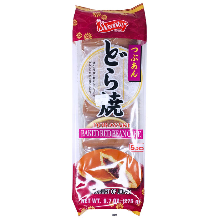 日本銅鑼燒(紅豆) - SK Dorayaki Baked Cake (Red Bean) 5-ct